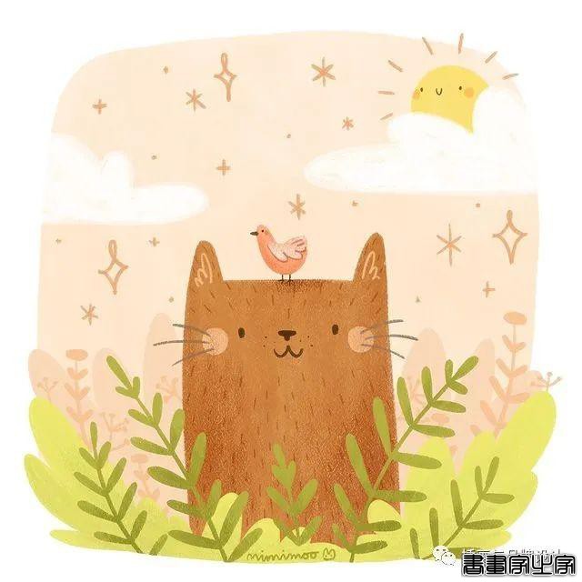 插画丨超可爱的插画，造型设计简单大方，充满了少女的童趣感-74.jpg
