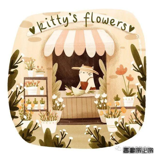 插画丨超可爱的插画，造型设计简单大方，充满了少女的童趣感-81.jpg
