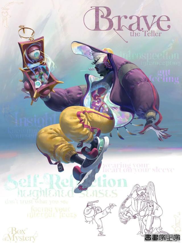 「插画欣赏」你想要什么世界的设计，Thomas Chamberlain都有-24.jpg