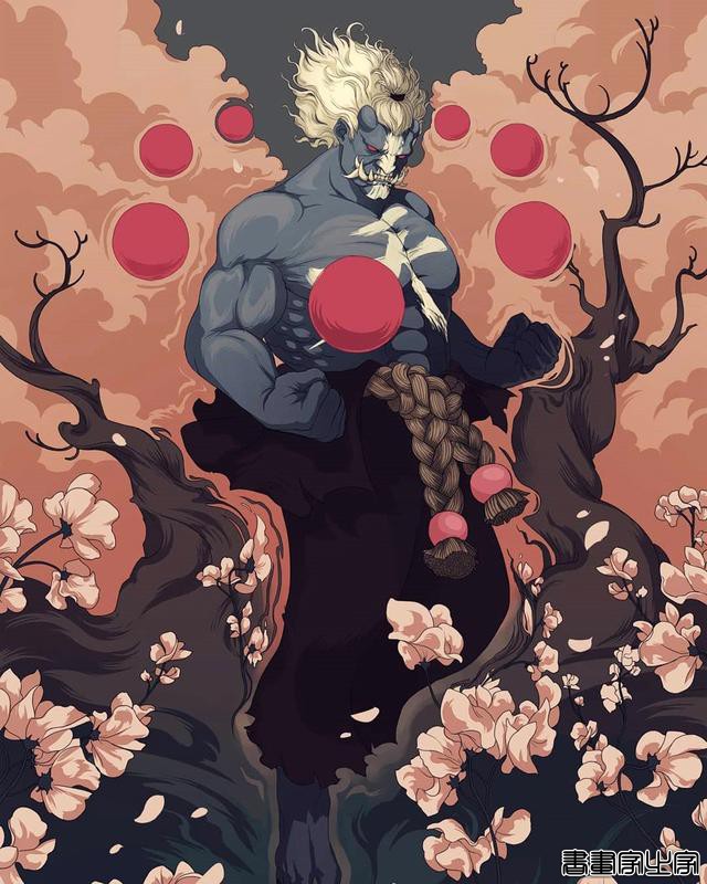 相当独特非常具有艺术性，充满浓郁装饰画风格的插画作品欣赏-11.jpg
