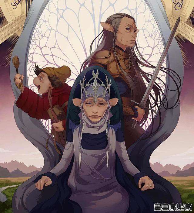 相当独特非常具有艺术性，充满浓郁装饰画风格的插画作品欣赏-14.jpg