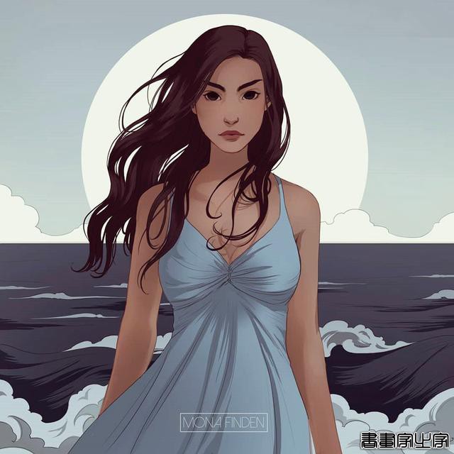相当独特非常具有艺术性，充满浓郁装饰画风格的插画作品欣赏-45.jpg
