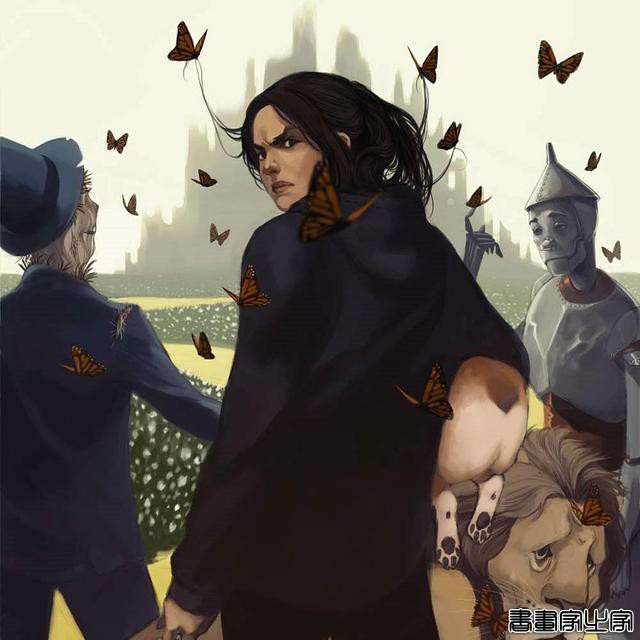 相当独特非常具有艺术性，充满浓郁装饰画风格的插画作品欣赏-46.jpg