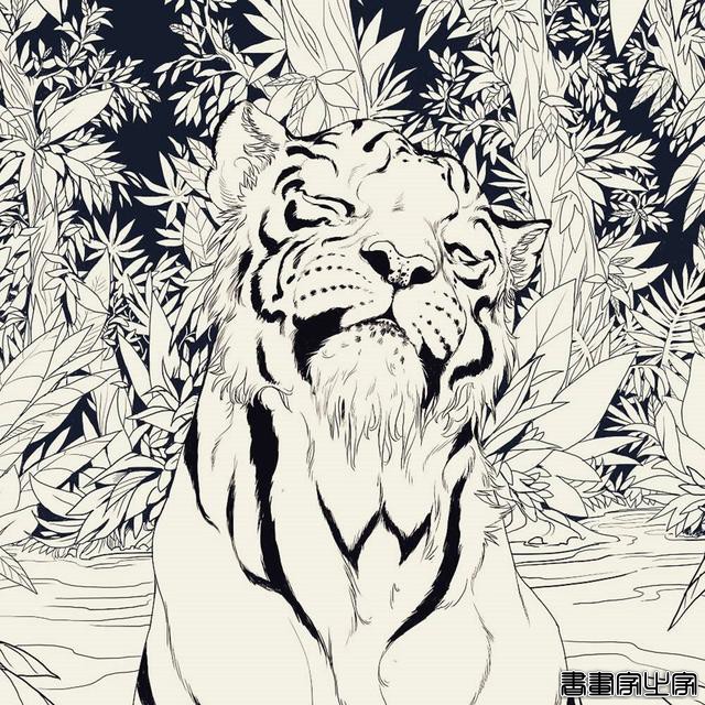 相当独特非常具有艺术性，充满浓郁装饰画风格的插画作品欣赏-53.jpg