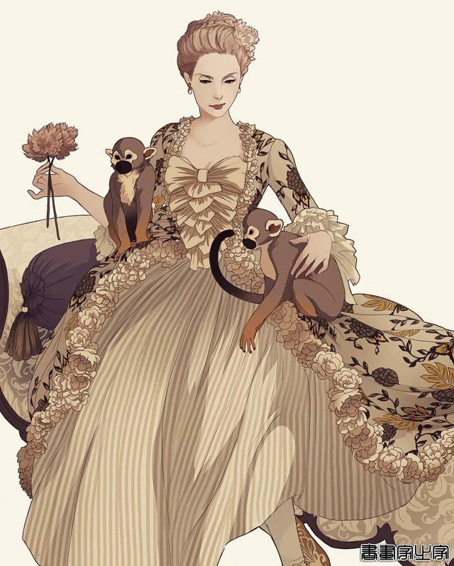 相当独特非常具有艺术性，充满浓郁装饰画风格的插画作品欣赏-56.jpg