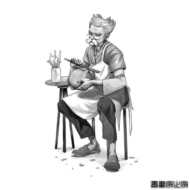 相当独特非常具有艺术性，充满浓郁装饰画风格的插画作品欣赏-60.jpg