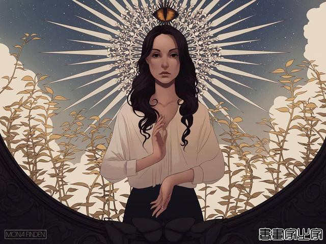 相当独特非常具有艺术性，充满浓郁装饰画风格的插画作品欣赏-62.jpg