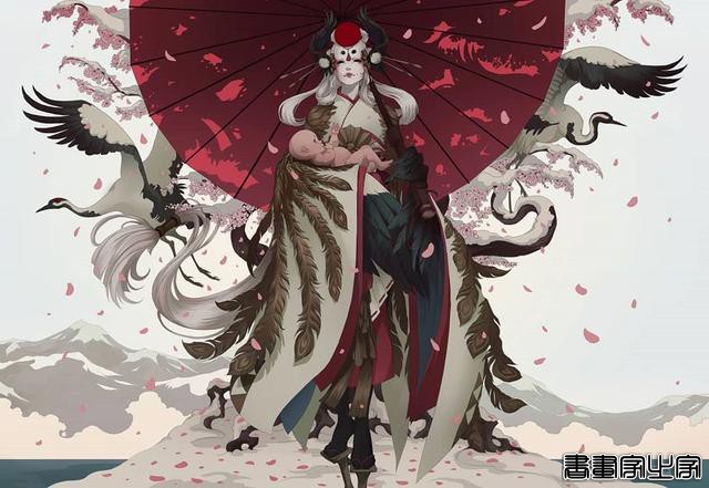 相当独特非常具有艺术性，充满浓郁装饰画风格的插画作品欣赏-63.jpg