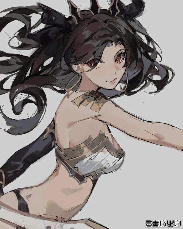 插画欣赏｜风格迥异的少女们，有多少是来自你所喜欢的世界-16.jpg