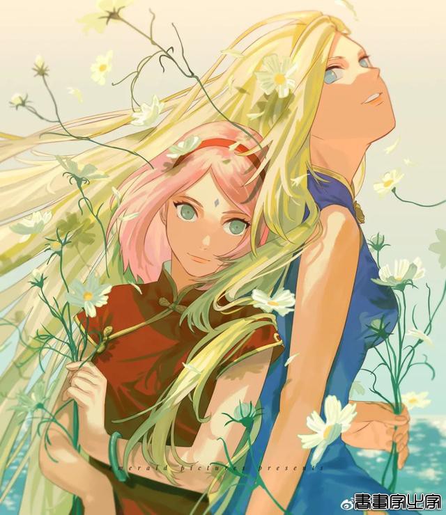 国人插画师 @emmmerald_ 笔下的火影同人插画作品（壁纸）-9.jpg