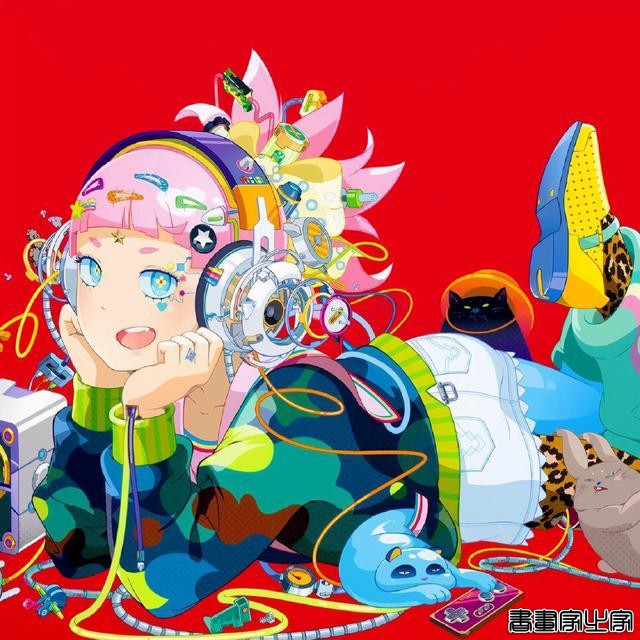 Hiroyuki-Mitsume Takahashi????色彩绚丽的日式人物插画-8.jpg