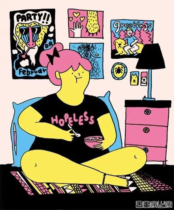 火爆ins“成人”插画太扎心！揭露了女生不为人知的秘密-9.jpg