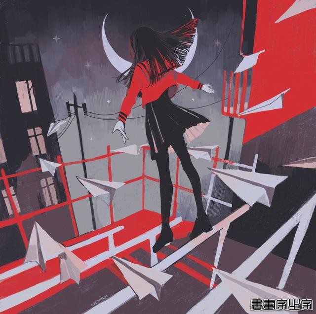 艺术家vacuumchan人物插画设计作品-8.jpg