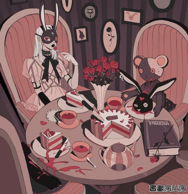 艺术家vacuumchan人物插画设计作品-12.jpg