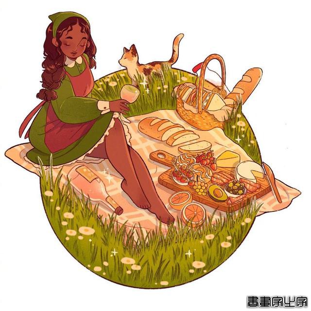 清新亮丽富有生活气息的插画丨画师lanajay_art ????-8.jpg