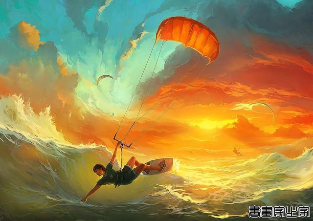 一组奇幻插画作品，每一幅画都洋溢着天马行空的想象力-4.jpg