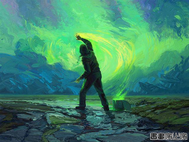 一组奇幻插画作品，每一幅画都洋溢着天马行空的想象力-11.jpg