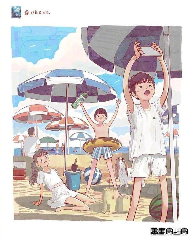插画丨夏日时光，悠悠假期-4.jpg