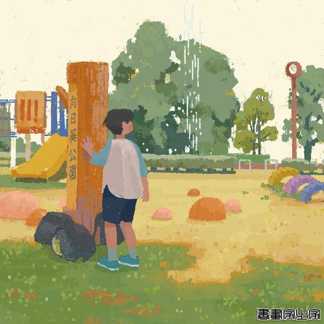 唯美的日系风格插画，淡雅的色彩绘制出有关青春的时光-8.jpg