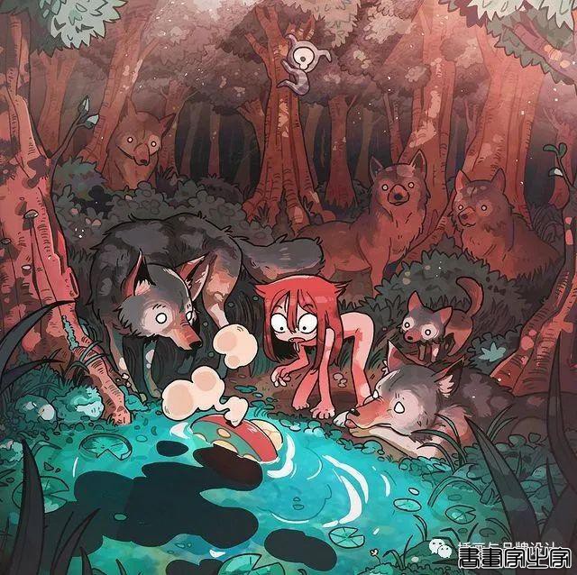 插画丨插画师笔下奇异的世界，充满了幻想和创意的插画，场景和构图设计都十分有趣-19.jpg