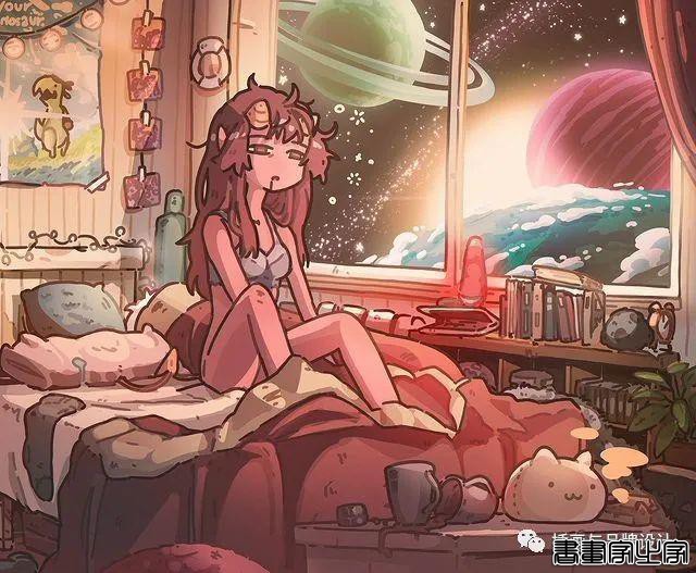 插画丨插画师笔下奇异的世界，充满了幻想和创意的插画，场景和构图设计都十分有趣-43.jpg
