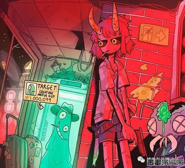 插画丨插画师笔下奇异的世界，充满了幻想和创意的插画，场景和构图设计都十分有趣-48.jpg