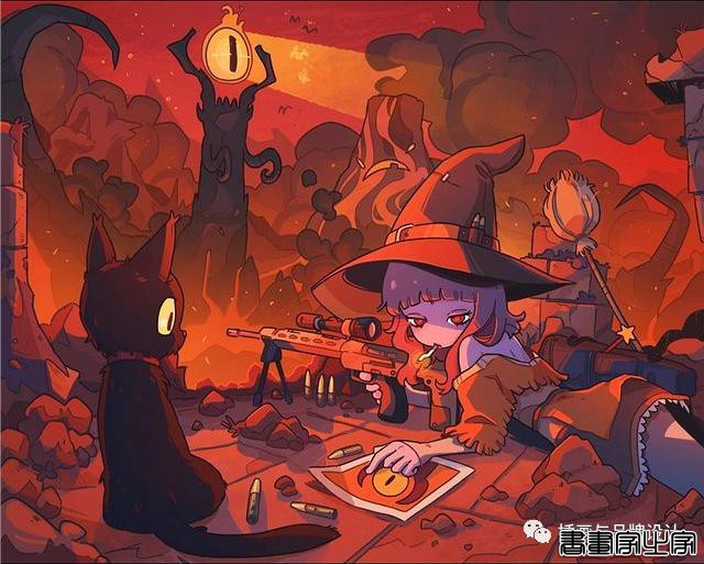 插画丨插画师笔下奇异的世界，充满了幻想和创意的插画，场景和构图设计都十分有趣-61.jpg