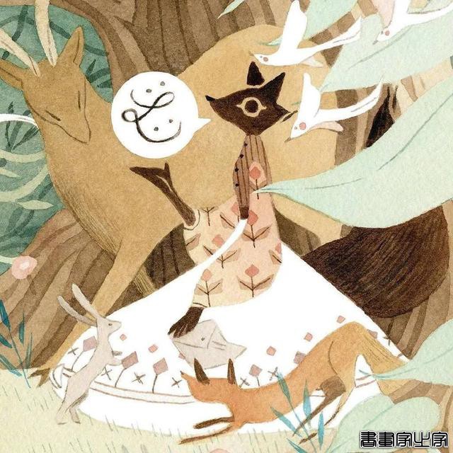 细腻柔和的水彩！Vanessa Gillings充满童趣的插画作品-7.jpg