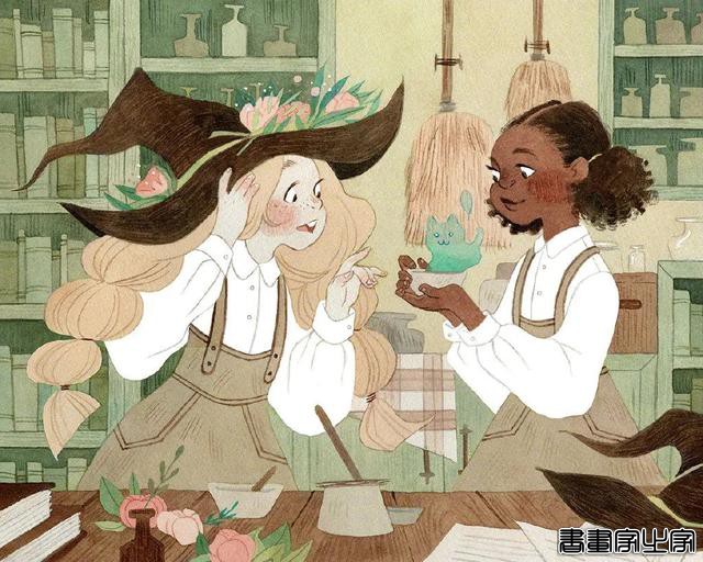 细腻柔和的水彩！Vanessa Gillings充满童趣的插画作品-9.jpg