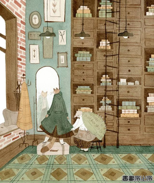 细腻柔和的水彩！Vanessa Gillings充满童趣的插画作品-13.jpg