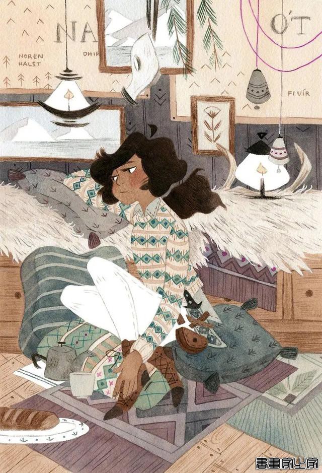 细腻柔和的水彩！Vanessa Gillings充满童趣的插画作品-16.jpg