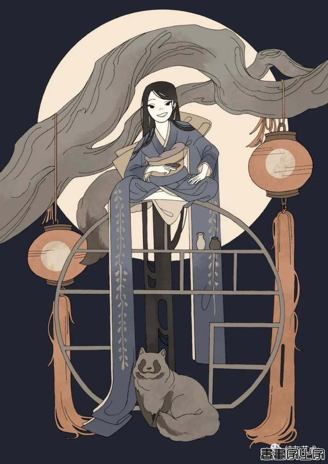 唯美的人头兽身插画-6.jpg