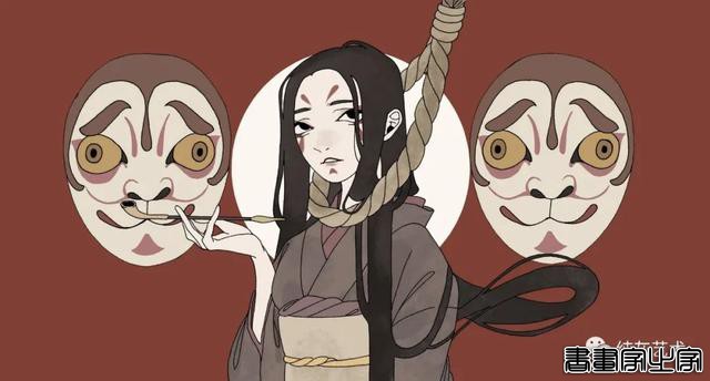 唯美的人头兽身插画-14.jpg