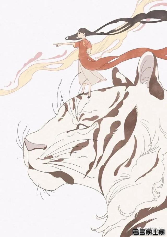 唯美的人头兽身插画-20.jpg