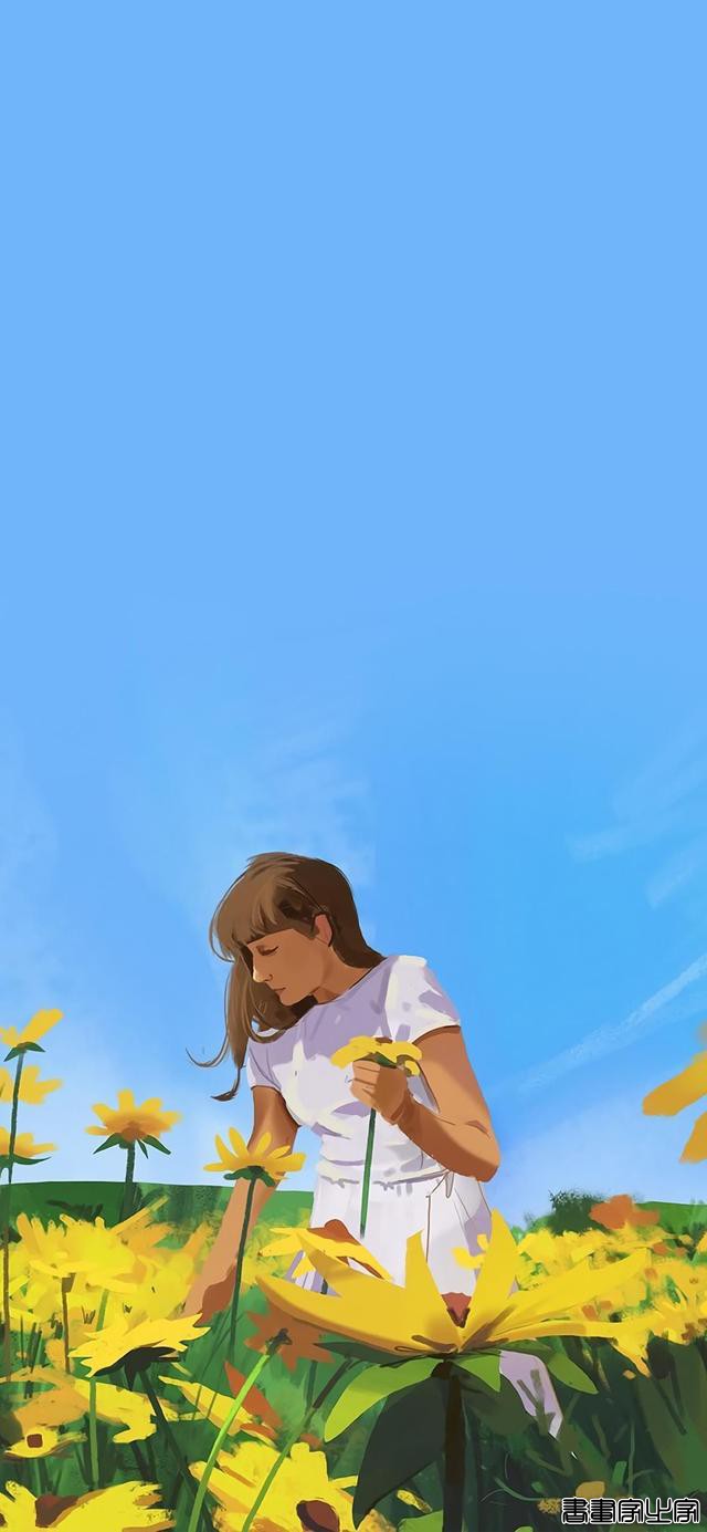 「壁纸」生活温暖场景插画，太治愈了-9.jpg