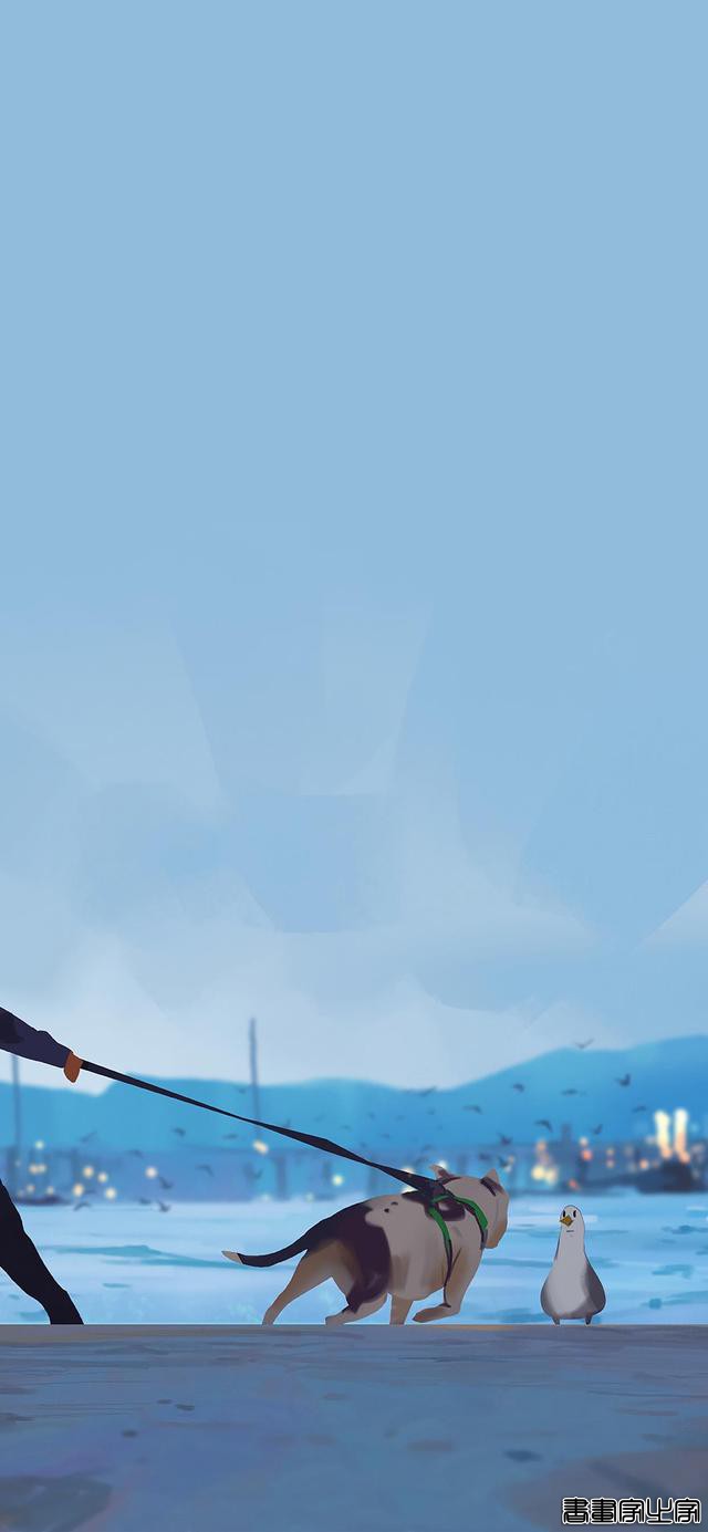 「壁纸」生活温暖场景插画，太治愈了-16.jpg