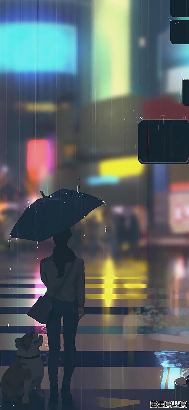 「壁纸」生活温暖场景插画，太治愈了-17.jpg