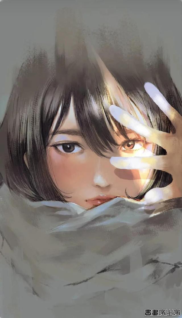 日本插画师 wataboku，少女插画，喜欢点个赞谢谢～?-5.jpg
