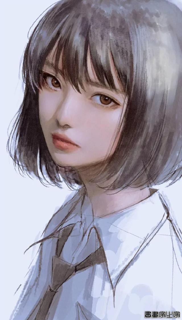 日本插画师 wataboku，少女插画，喜欢点个赞谢谢～?-4.jpg