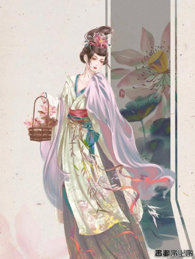 古风插画｜穿汉服的小姐姐 #头像##壁纸##古风#-5.jpg