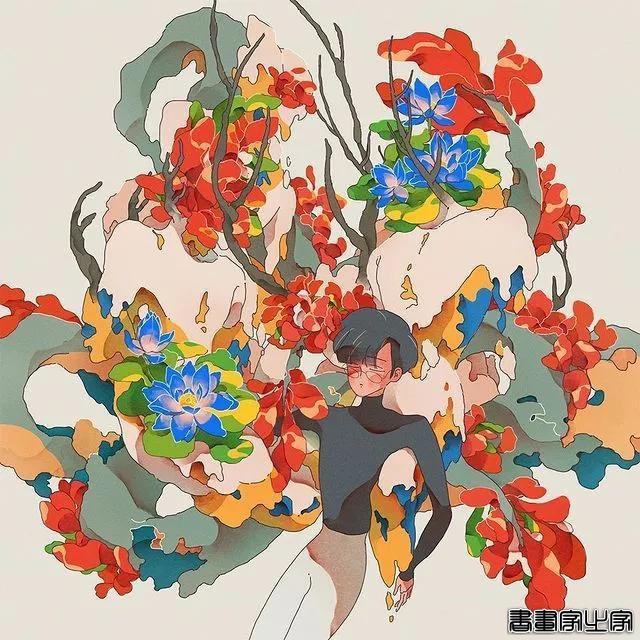 插画分享｜韩国插画师的一组艺术插画-4.jpg