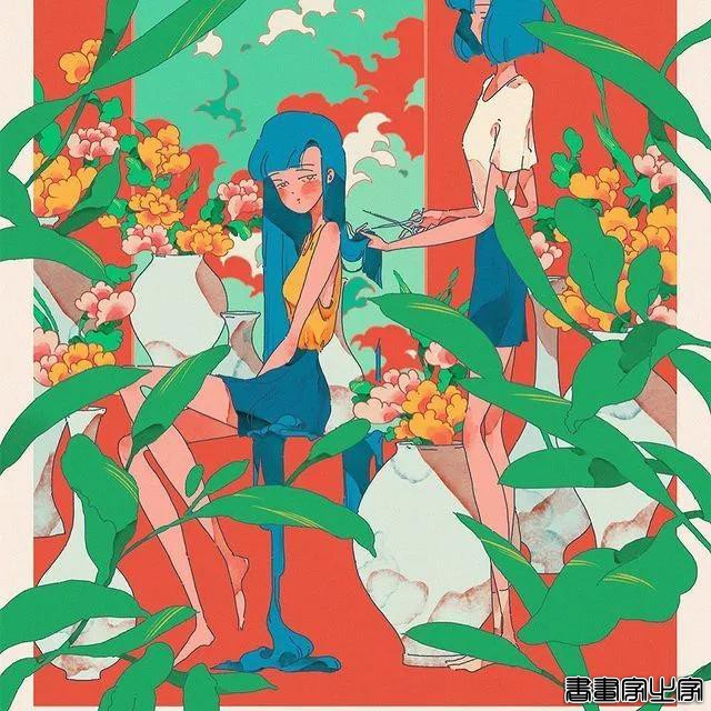 插画分享｜韩国插画师的一组艺术插画-16.jpg