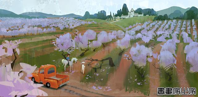 温馨的画风！Tommy Kim街景插画作品-6.jpg
