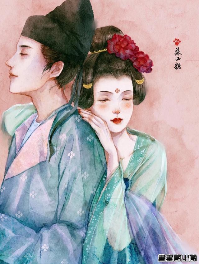 古风插画欣赏来啦#古风##插画##壁纸##水彩##中国元素# ????-5.jpg