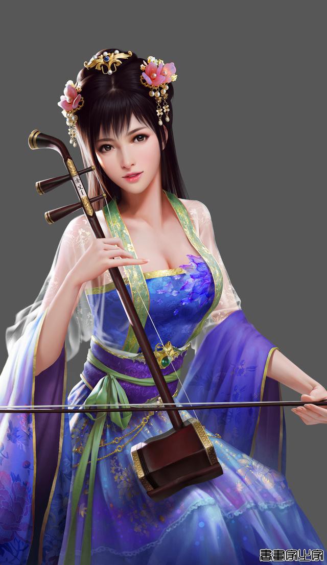 分享cai Dong Yan中国画师非常迷人的人物插画作品-8.jpg