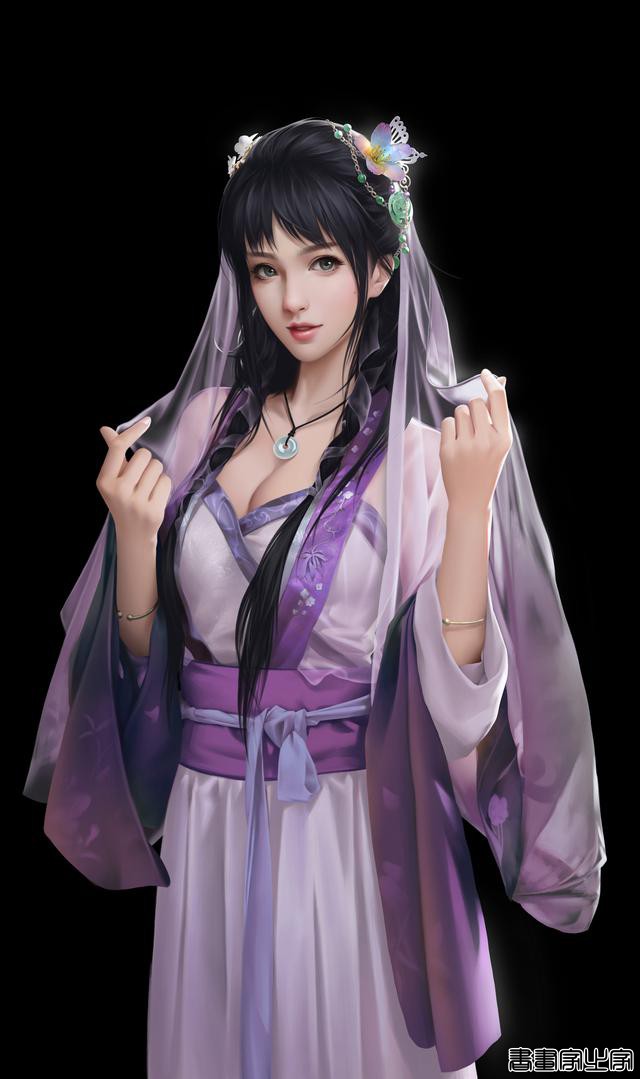 分享cai Dong Yan中国画师非常迷人的人物插画作品-15.jpg