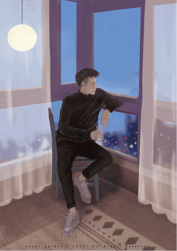 治愈系插画师Lost7作品，献给孤单星球里的你-5.jpg