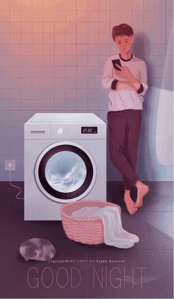 治愈系插画师Lost7作品，献给孤单星球里的你-9.jpg