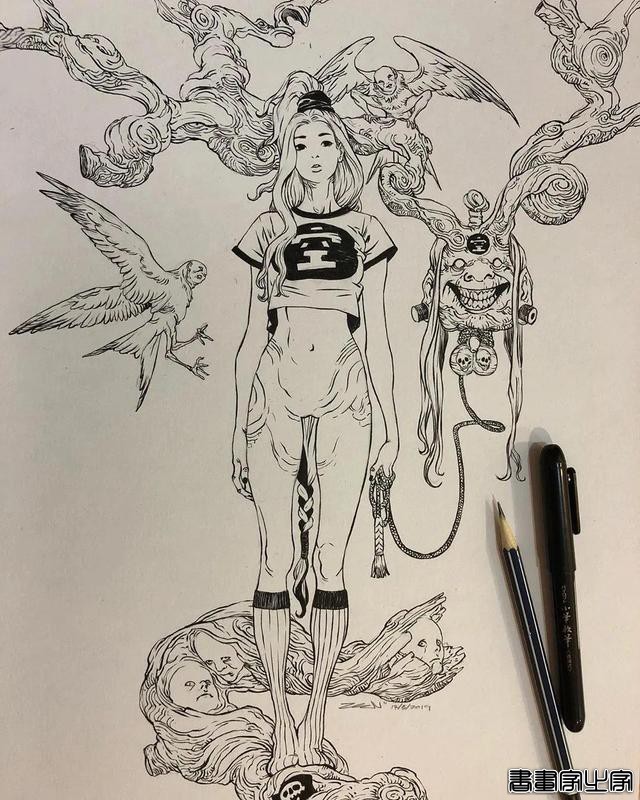 这位大神级的插画，又爱看，又怕看-16.jpg