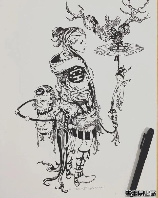 这位大神级的插画，又爱看，又怕看-17.jpg